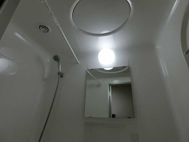 浴室リフォーム　アパートユニットバス　浴室塗装施工後